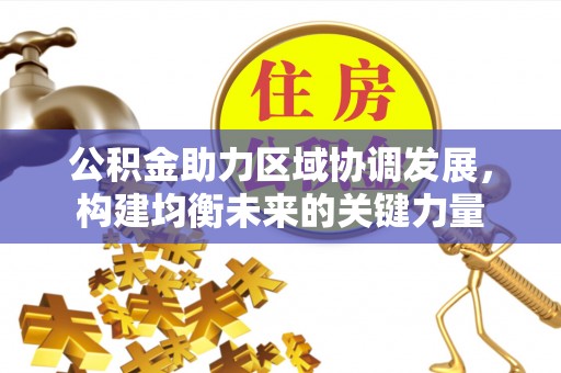 沿滩公积金助力区域协调发展，构建均衡未来的关键力量
