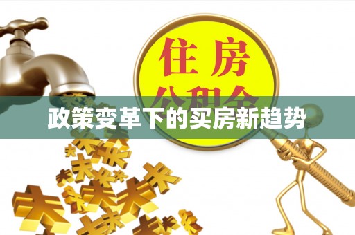 沿滩政策变革下的买房新趋势