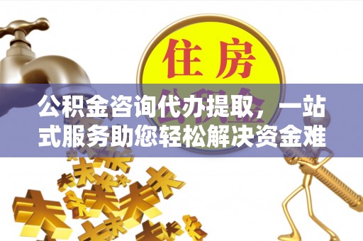 沿滩公积金咨询代办提取，一站式服务助您轻松解决资金难题
